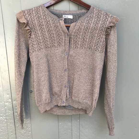 Threads Ruffle Sweater sz Small - Picture 6 of 9